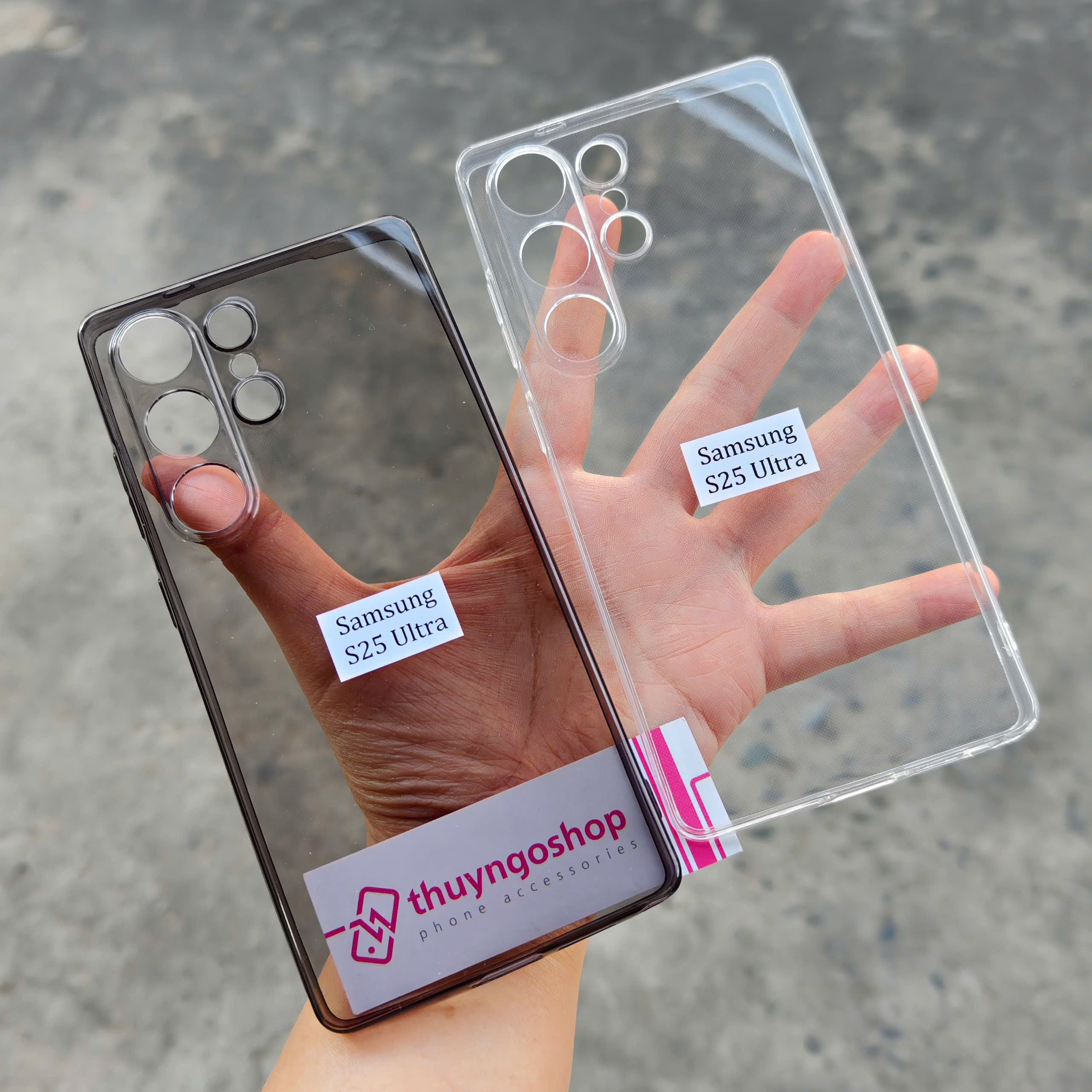 Ốp lưng silicon siêu dẻo (loại mỏng) Samsung S25 Ultra
