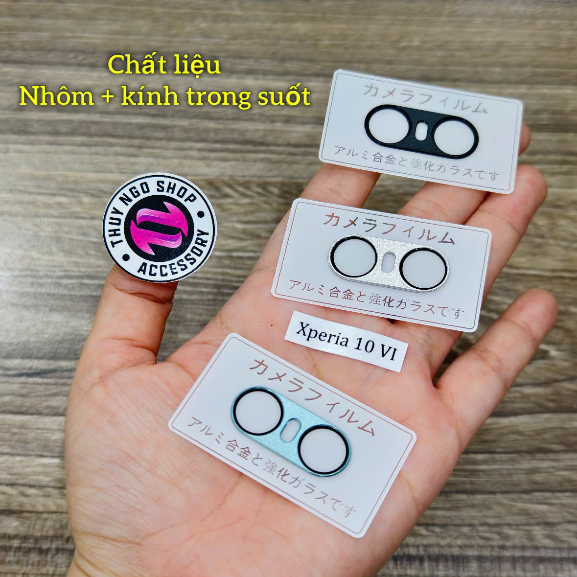 Dán bảo vệ chống trầy camera Sony Xperia 10 VI