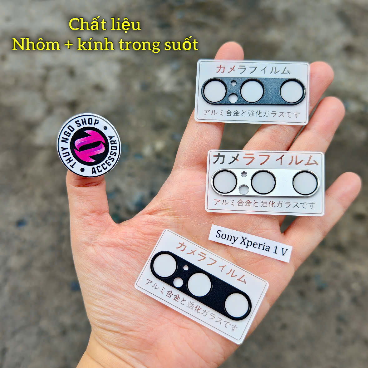 Dán bảo vệ chống trầy camera Sony Xperia 1 V