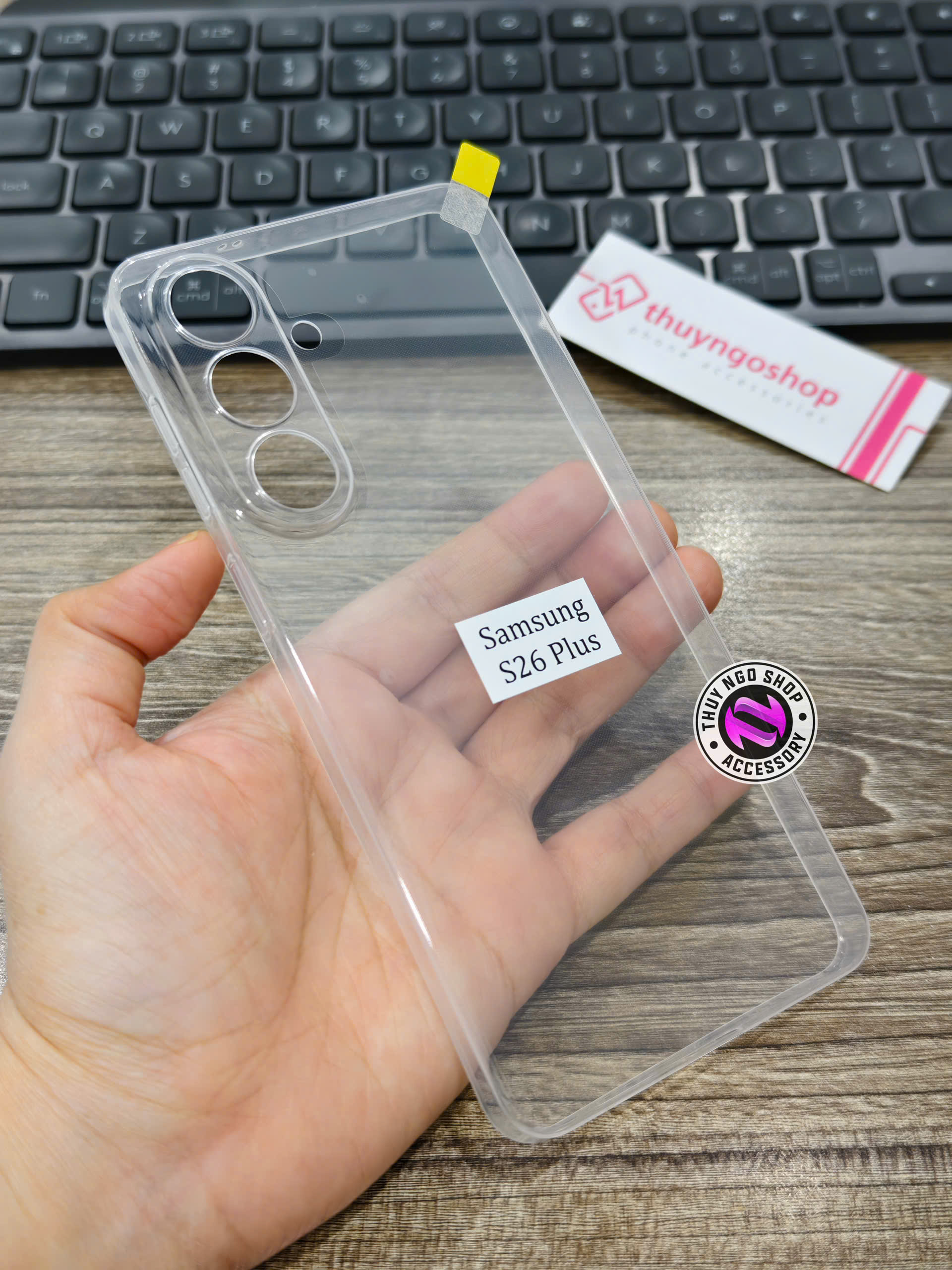 Ốp lưng trong suốt siêu mỏng Samsung S26 Plus