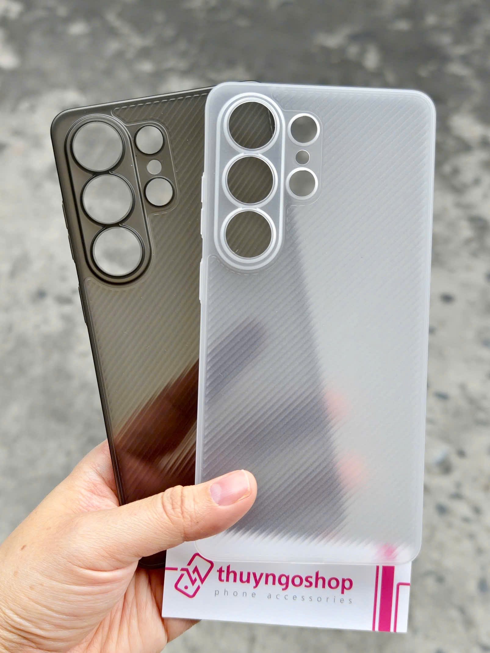 Ốp lưng nhựa cứng mỏng chống trơn trượt Samsung S26 Ultra