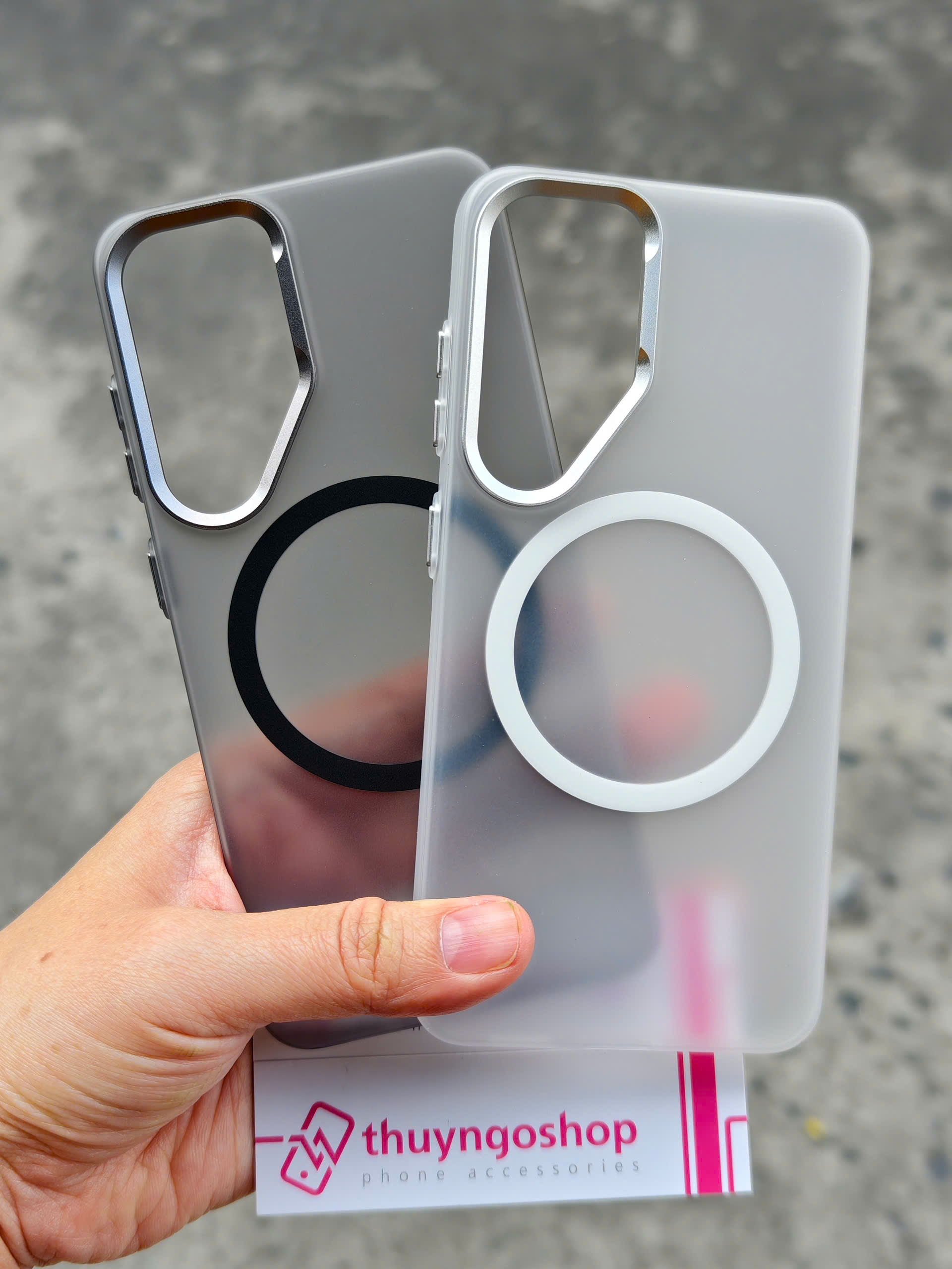 Ốp cứng mờ chống vân tay (loại mỏng) Samsung S25