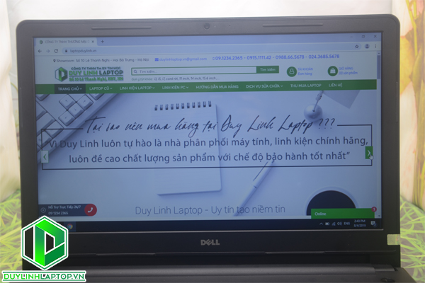 Laptop Dell Inspiron 3559 i5 6200U/4GB/SSD 250GB