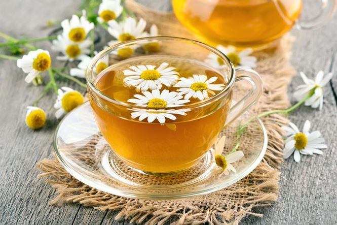 Trà hoa cúc chuẩn vị thưởng thức vào mỗi sáng mai