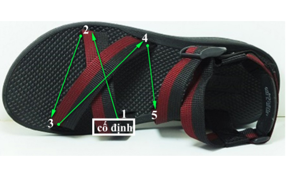 Hướng dẫn cách rút dây giày Sandal Vento mã số NV70