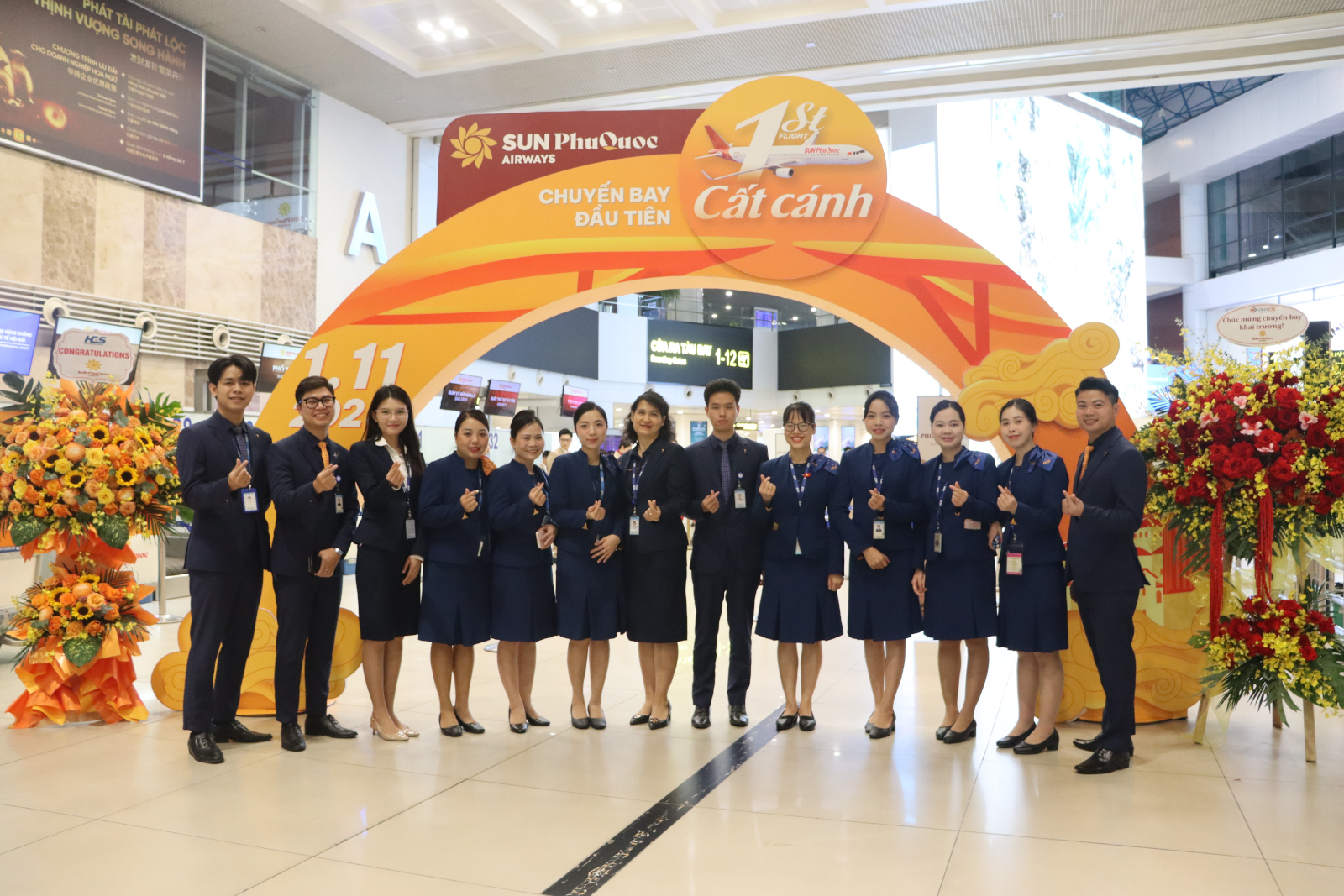 HGS ĐỒNG HÀNH CÙNG SUN PHUQUOC AIRWAYS TỪ CHUYẾN BAY ĐẦU TIÊN: KHỞI ĐẦU CHO MỘT HÀNH TRÌNH BAY VỮNG CHẮC