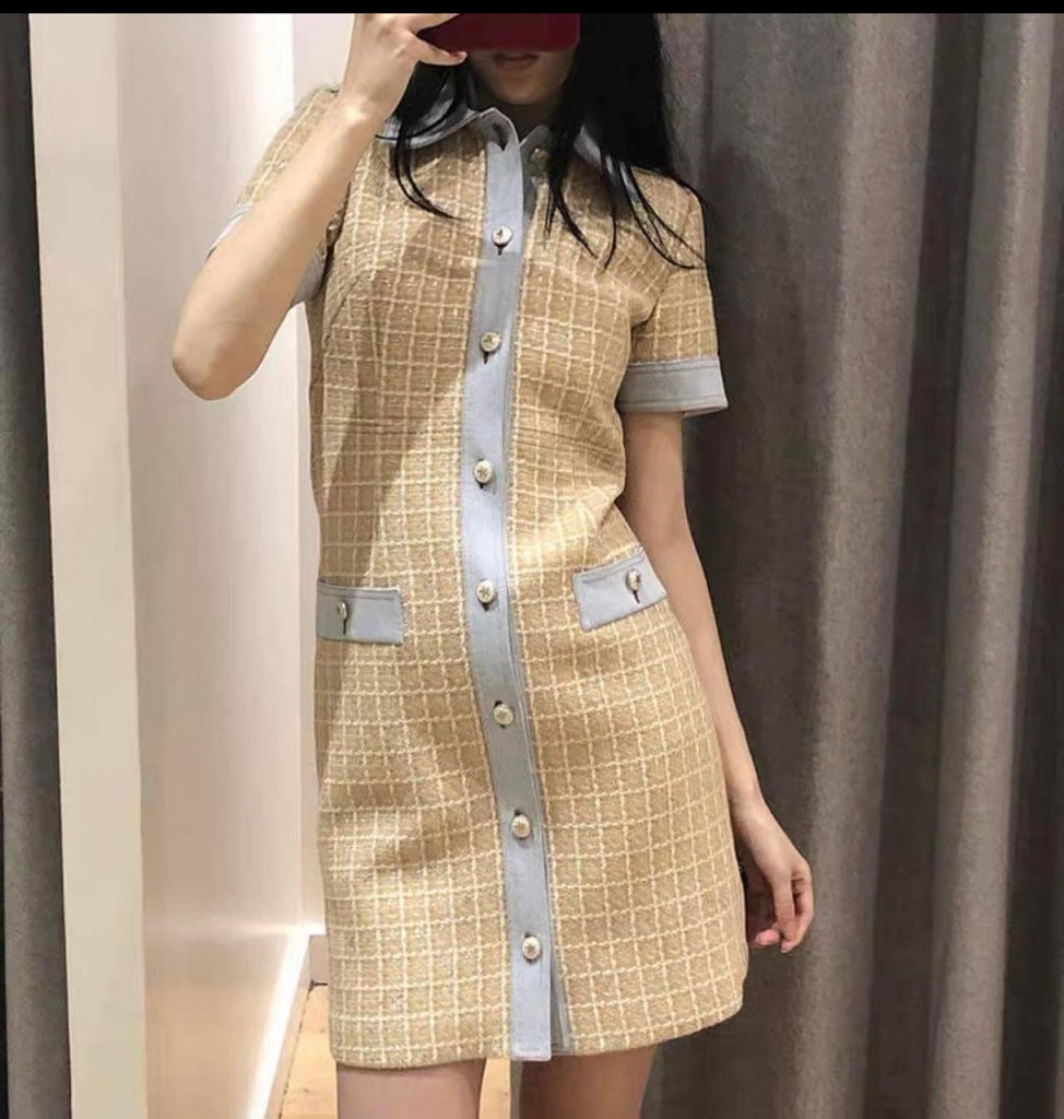 Váy cưới đầm dạ hội đuôi cá màu vàng đính đá sang trọngDH04  Áo Dài NiNi