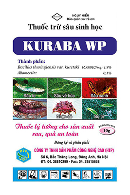 THUỐC TRỪ SÂU SINH HỌC KURABA WP