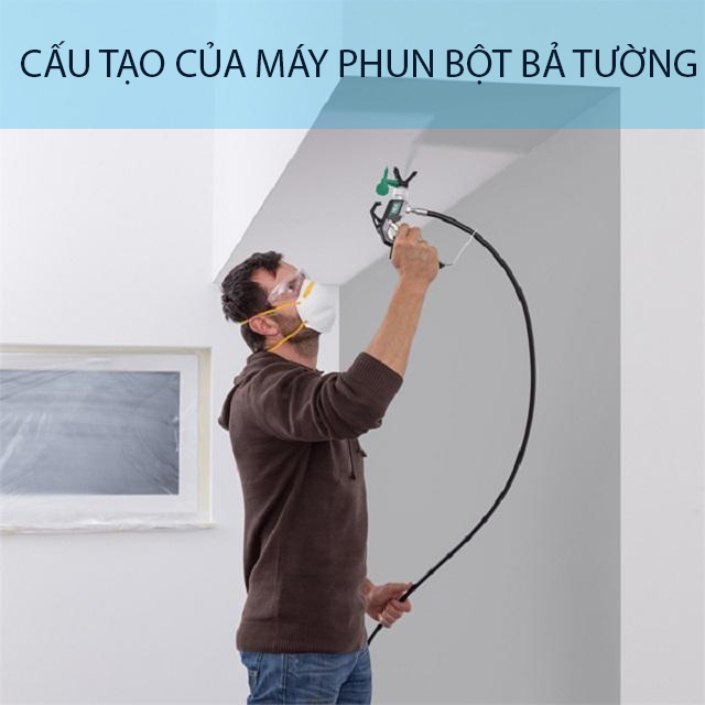 Cấu tạo và đặc điểm của máy phun bột bả - KHO ĐIỆN MÁY ATL VIỆT NAM