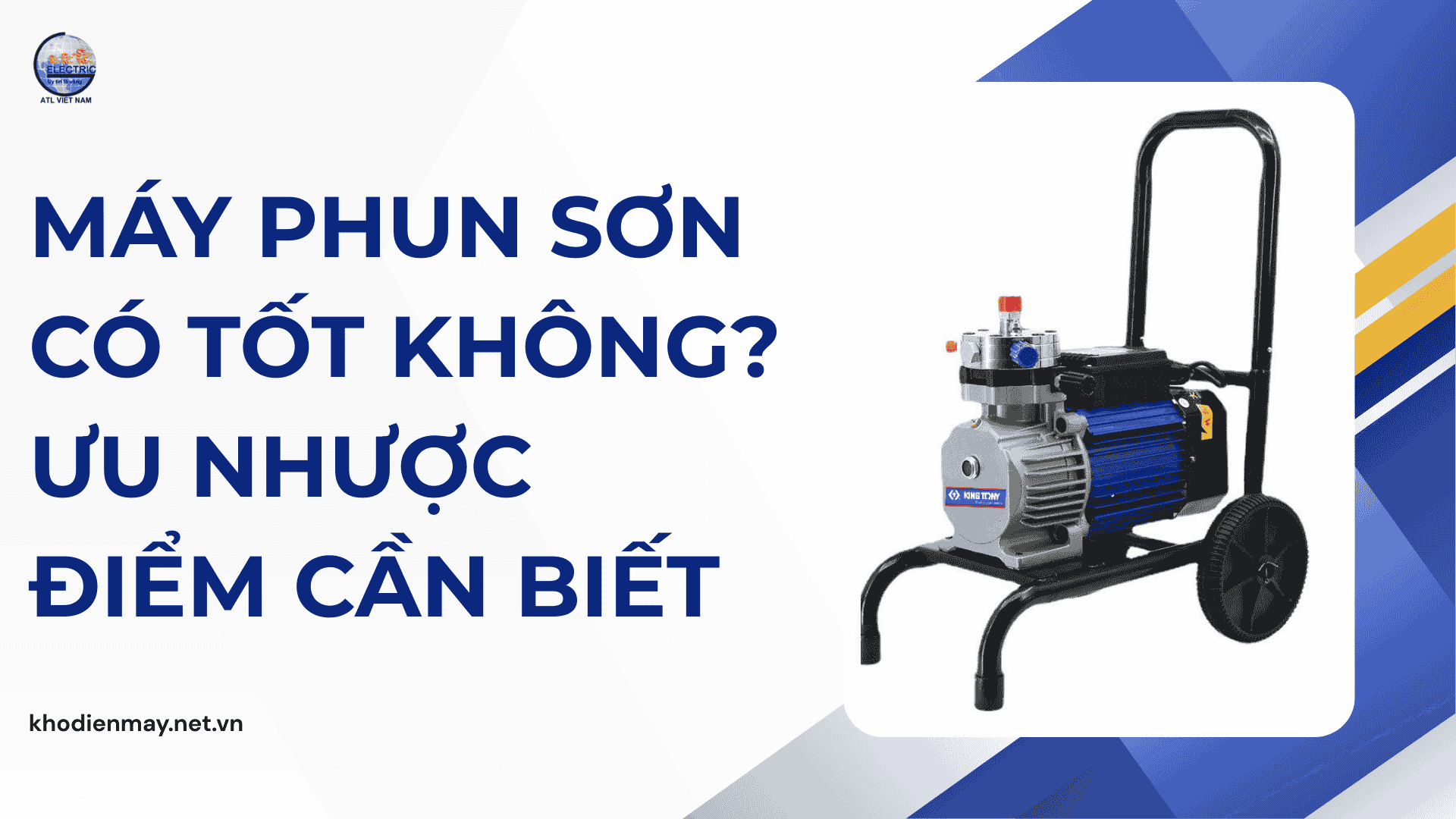 Máy phun sơn có tốt không? Ưu nhược điểm cần biết