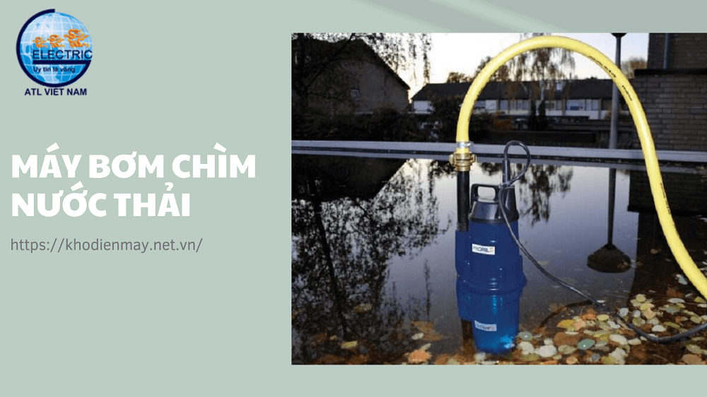 Điều cần chú ý khi vận hành máy bơm chìm nước thải