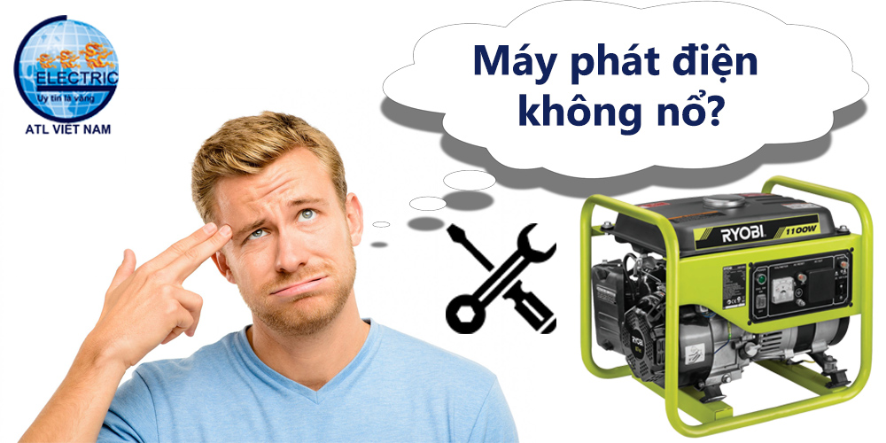 Máy phát điện khó nổ cần phải làm sao?