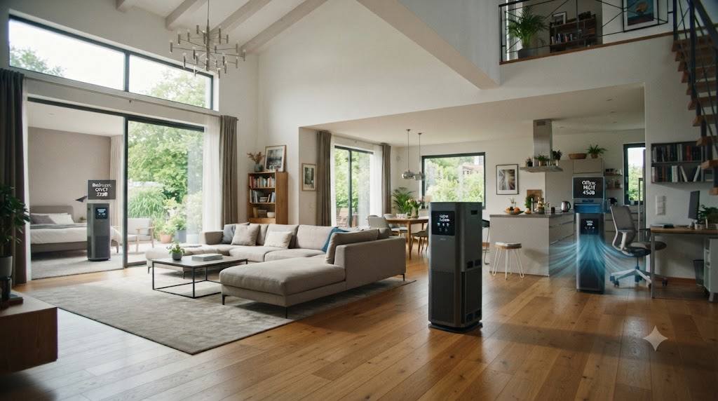 Máy Lọc Không Khí Cho Phòng Trên 40m² – Các Dòng Máy Công Suất Lớn