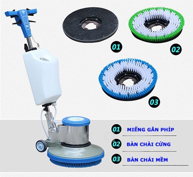 Cách sử dụng máy chà sàn