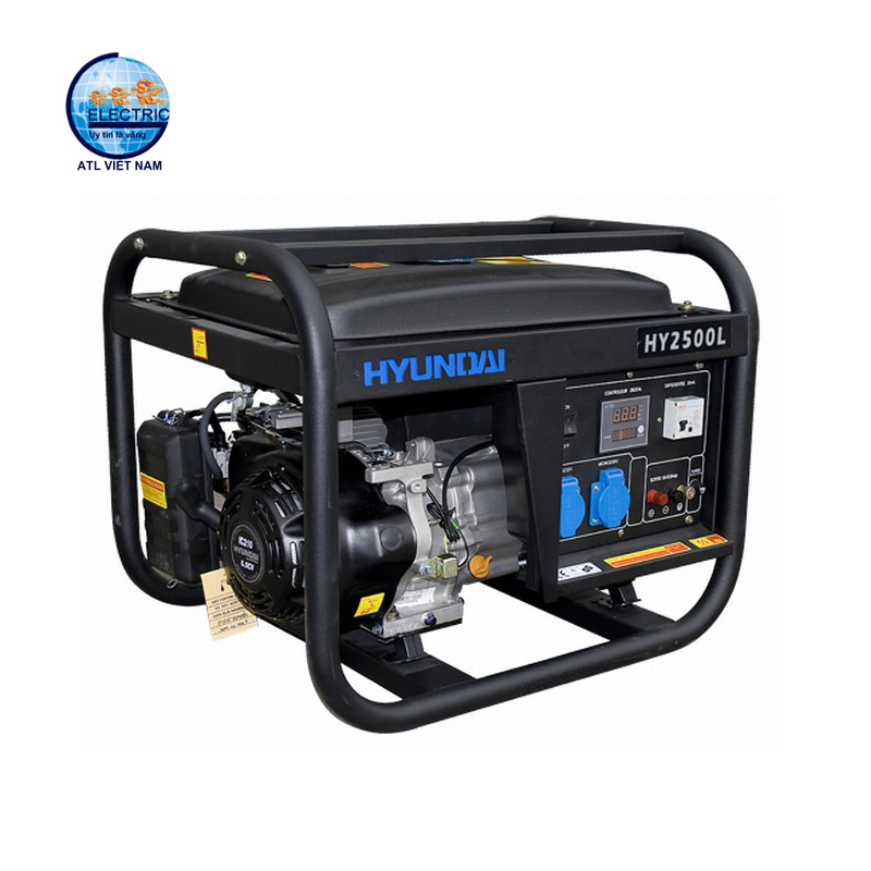 Máy Phát Điện Xăng HYUNDAI HY2500L (2KW)