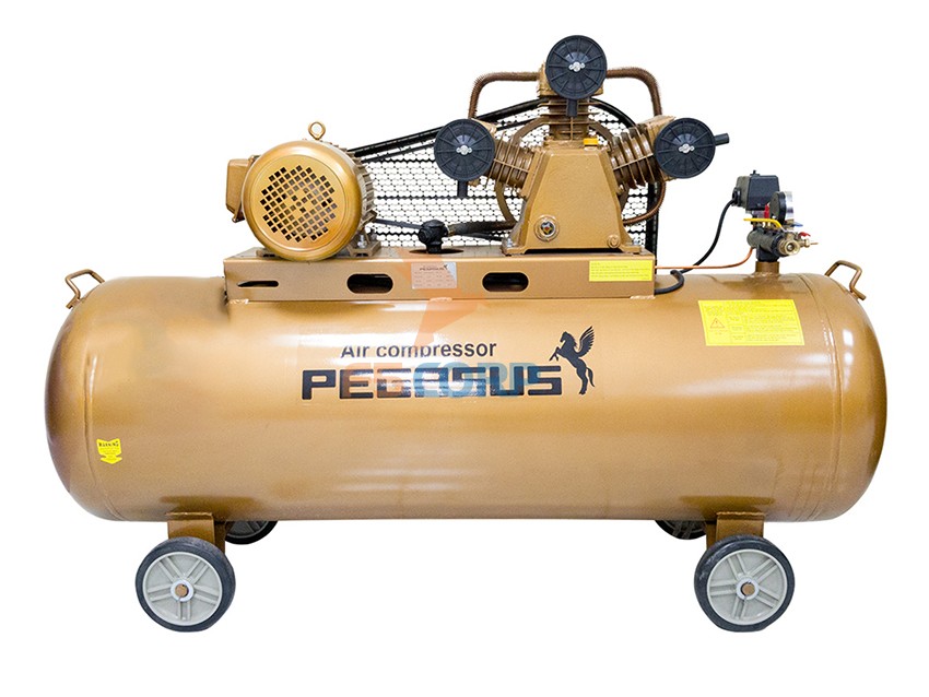 Máy nén khí dây đai Pegasus 4hp TM-W-0.36/8-180L (220V)