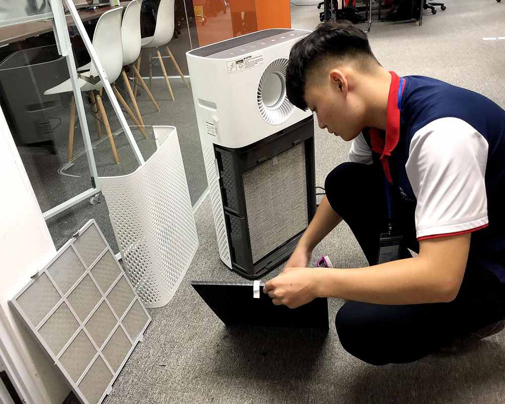 Bảo dưỡng máy lọc không khí định kỳ