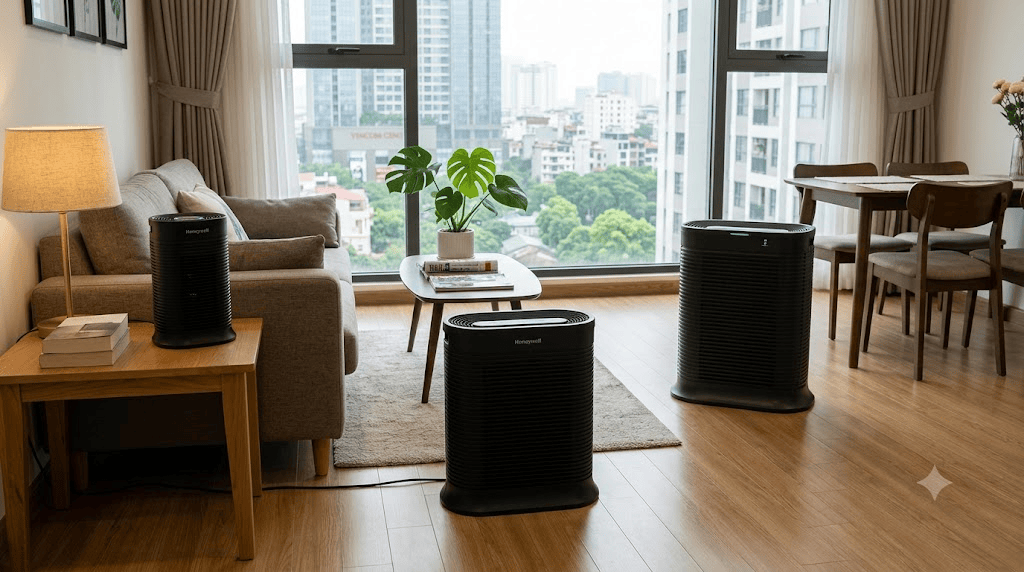 Các dòng máy lọc không khí Honeywell phổ biến