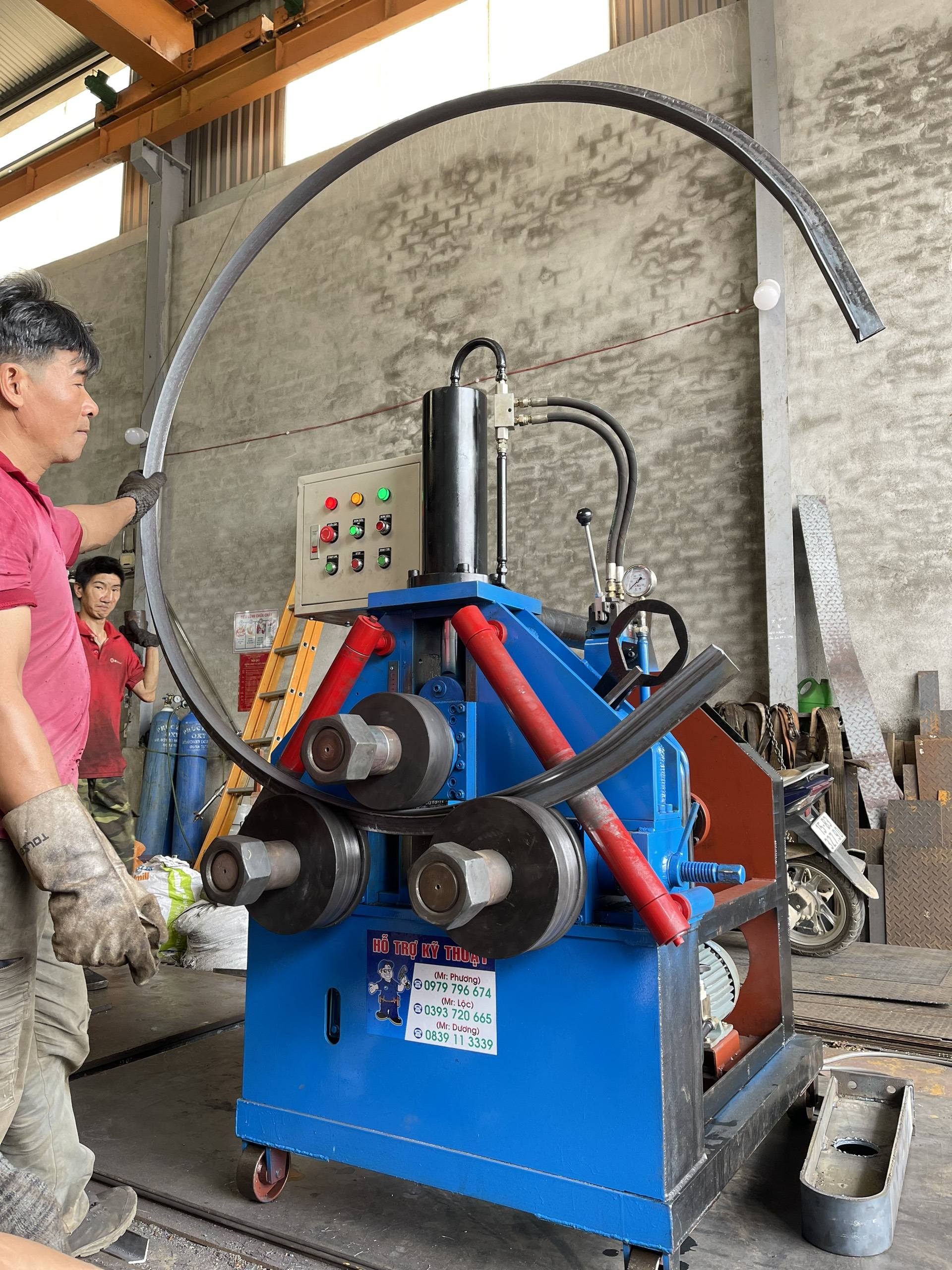 Các lưu ý quan trọng khi sử dụng máy uốn sắt