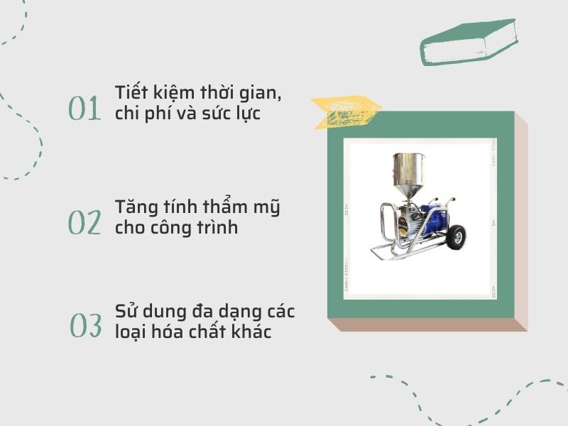 cách sử dụng máy phun bột 