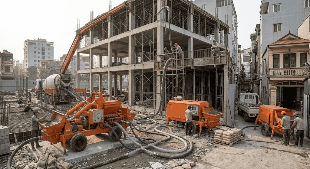 Chọn lưu lượng theo từng loại công trình