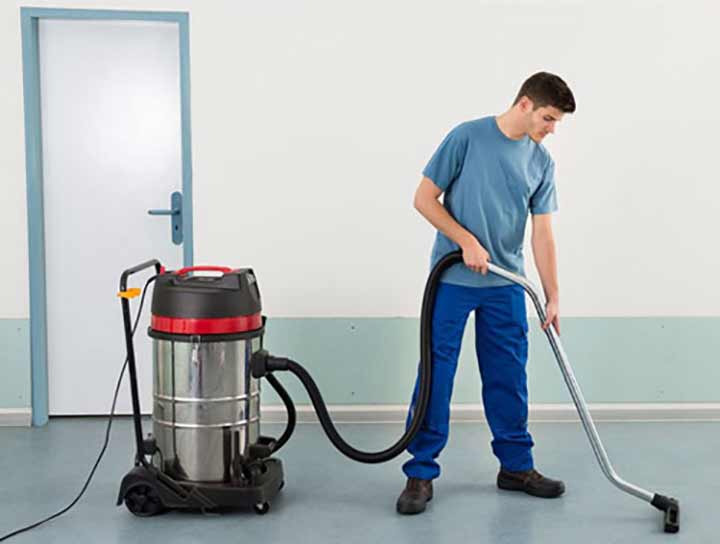 Chức năng hút bụi của máy hút bụi công nghiệp