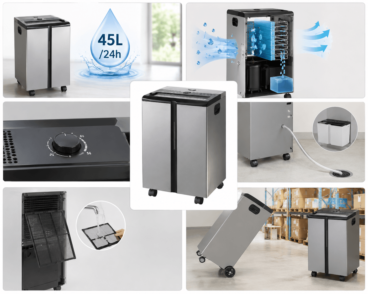 Có nên mua máy hút ẩm Harison HD-45BE?