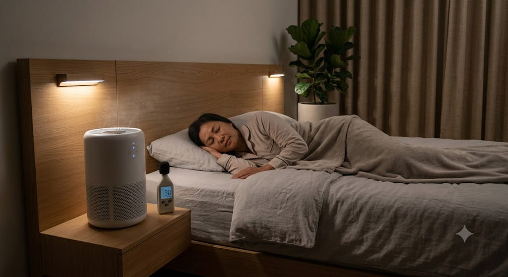 Máy lọc không khí phòng ngủ là gì