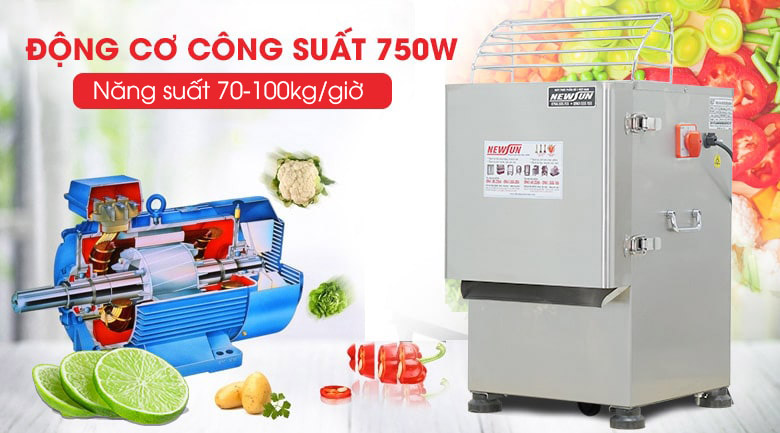 Động cơ mạnh mẽ cho năng suất tới 300kg