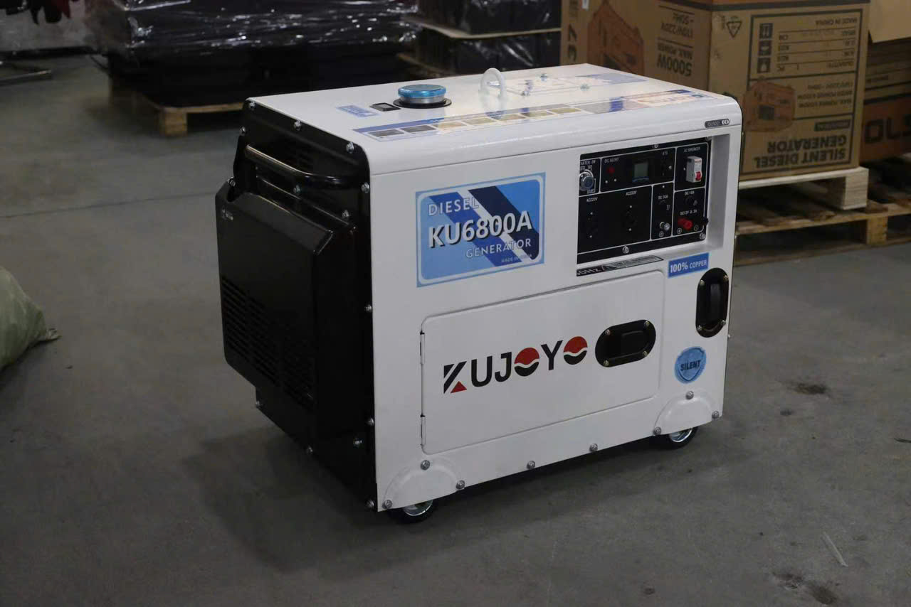 Máy phát điện chạy dầu diesel Kujoyo KU6800A