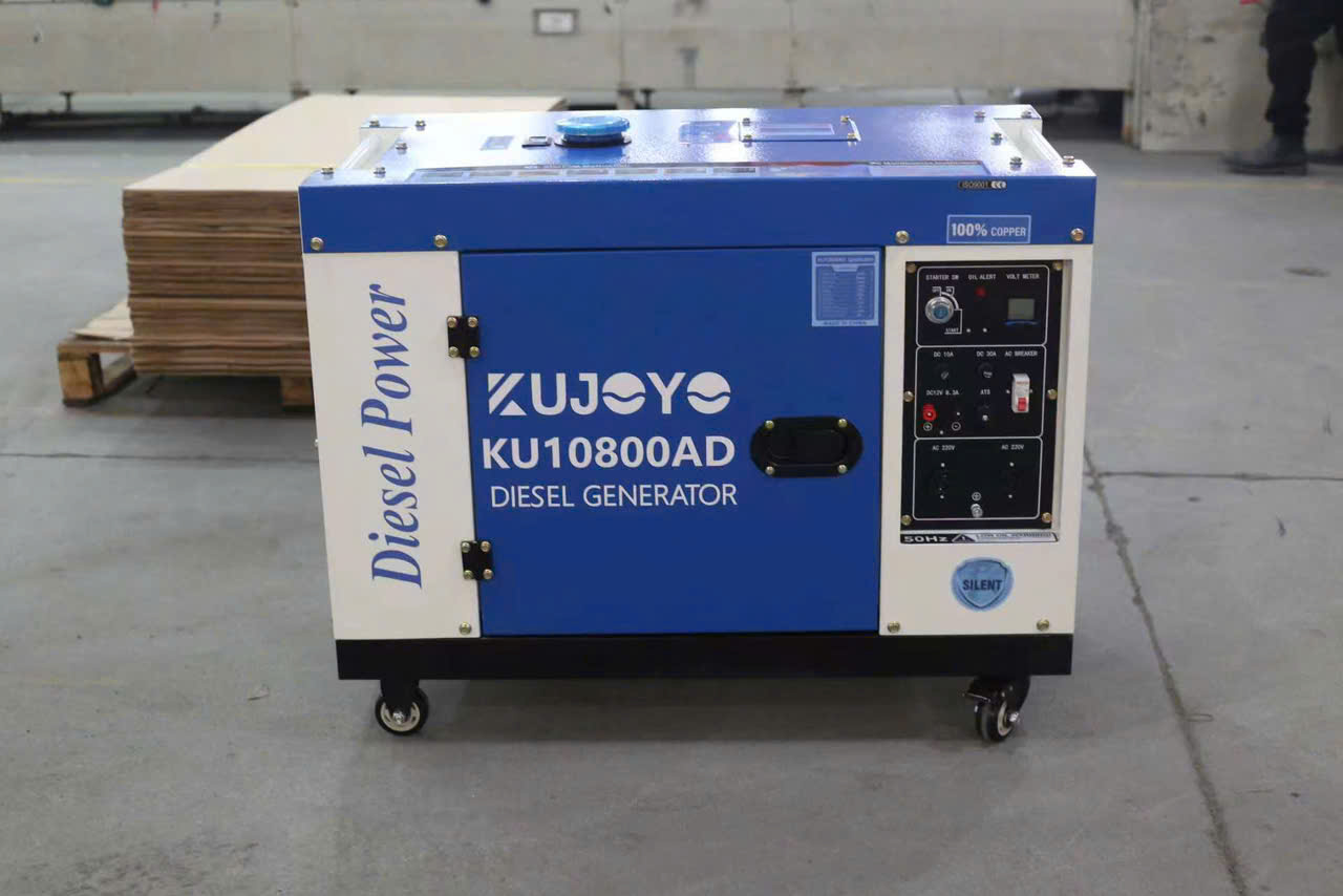 Máy phát điện chạy dầu Kujoyo KU10800AD 