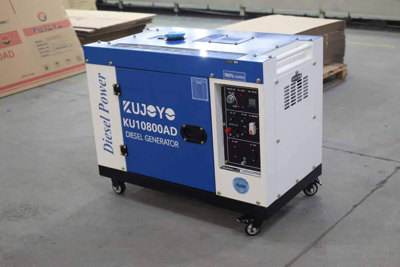Máy phát điện chạy dầu Kujoyo KU10800AD 