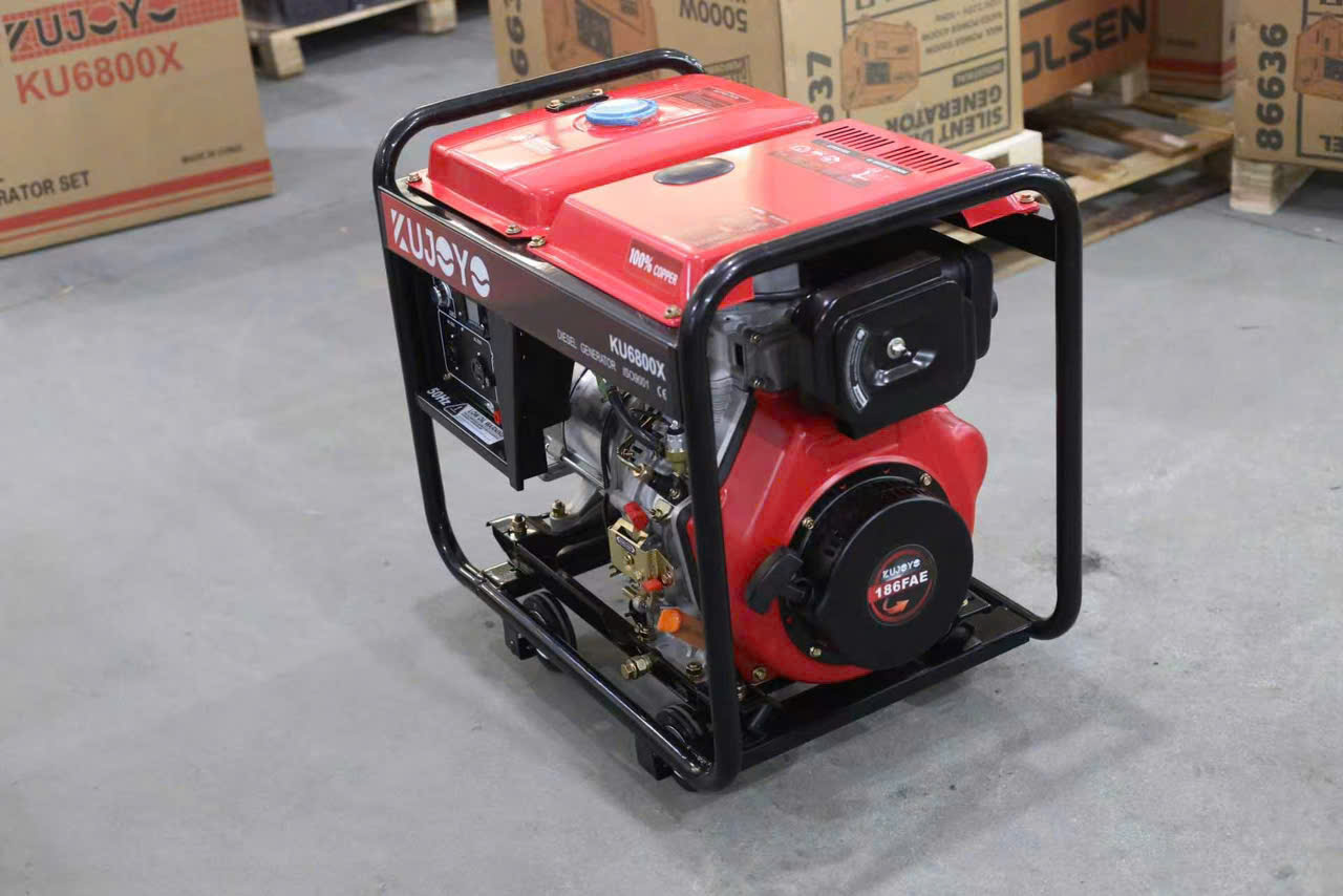 Máy phát điện chạy dầu Kujoyo KU9800X