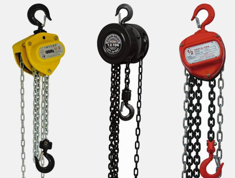 Không kiểm tra pa lăng trước khi vận hành