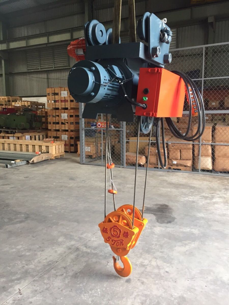 Kiểm tra tổng thể pa lăng trước khi bảo dưỡng