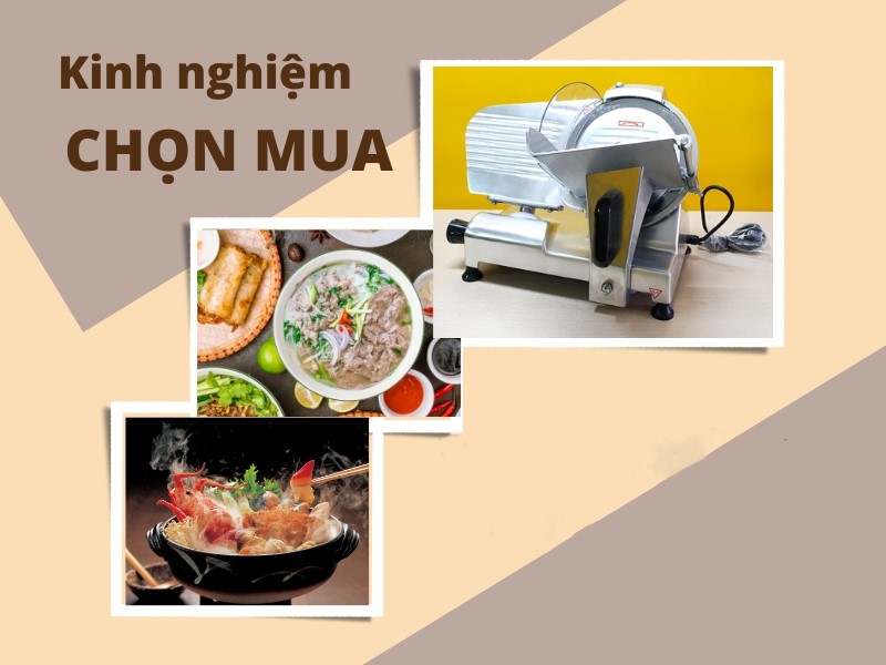 Kinh nghiệm chọn mua máy thái thịt cũ 2