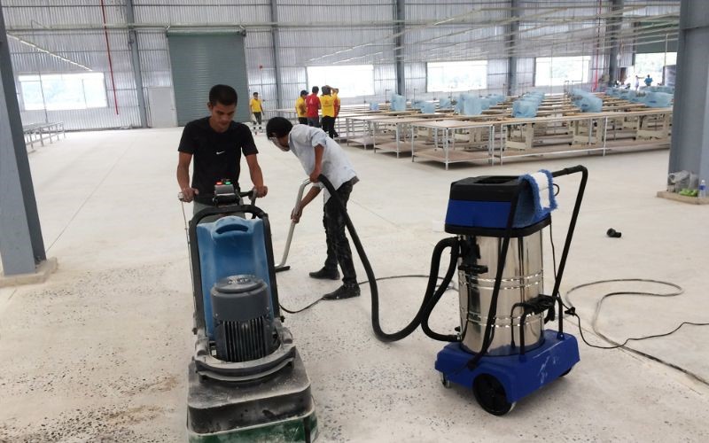 Lợi ích của việc sử dụng máy chà sàn nhà xưởng