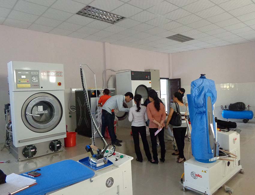 Lựa chọn địa điểm lắp đặt máy giặt công nghiệp