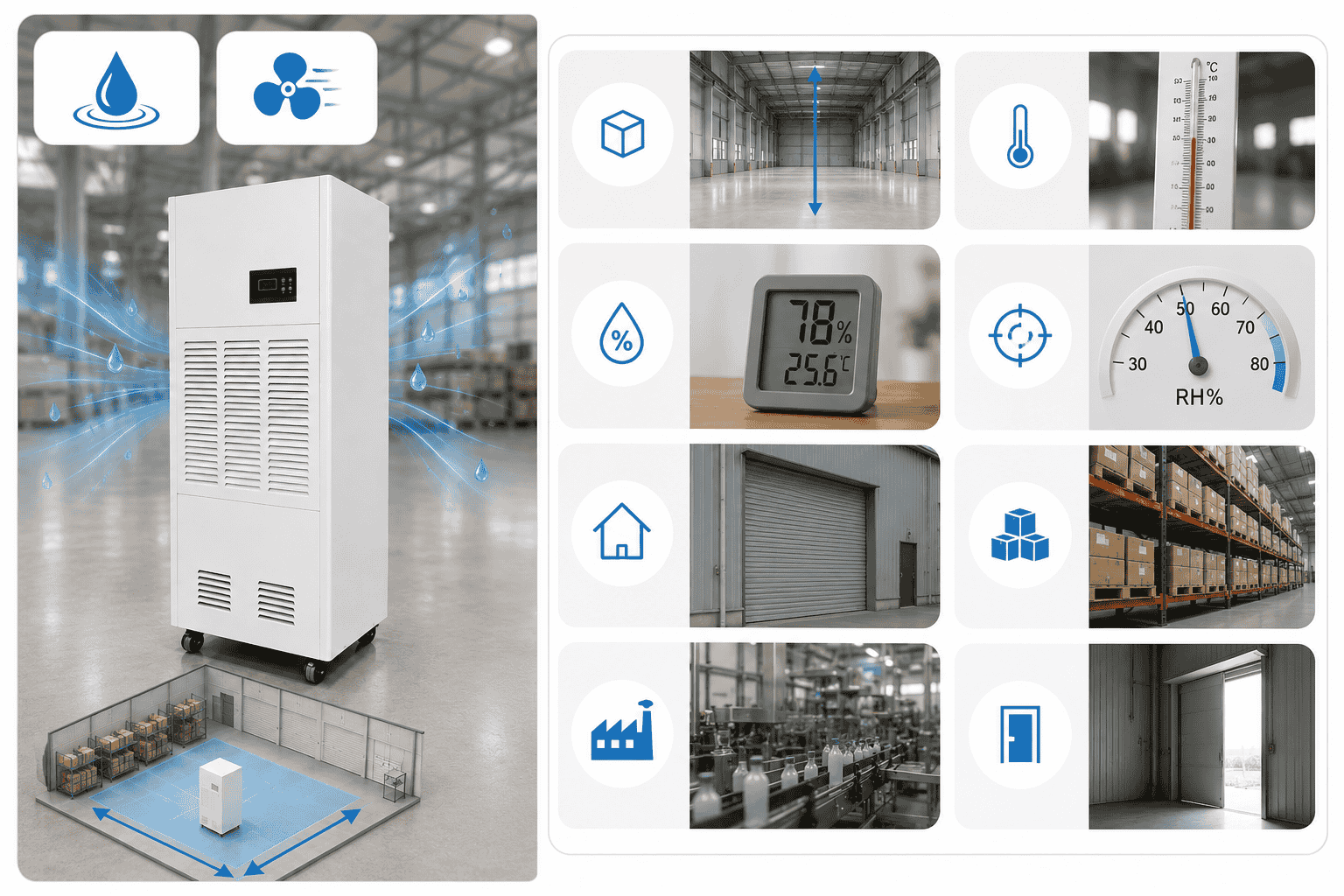 Kinh nghiệm chọn máy hút ẩm công nghiệp
