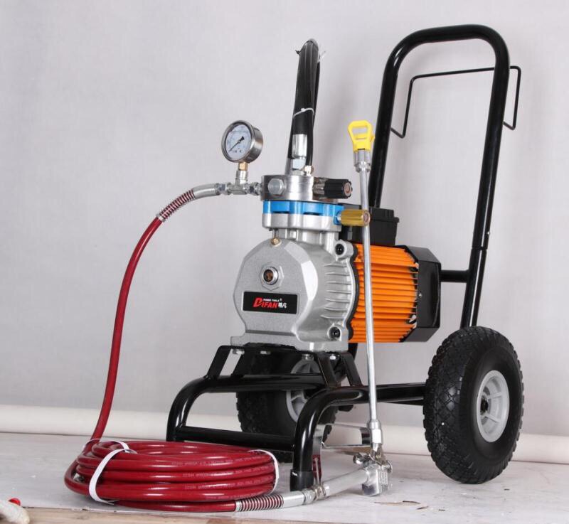 Lưu ý khi sử dụng máy phun sơn