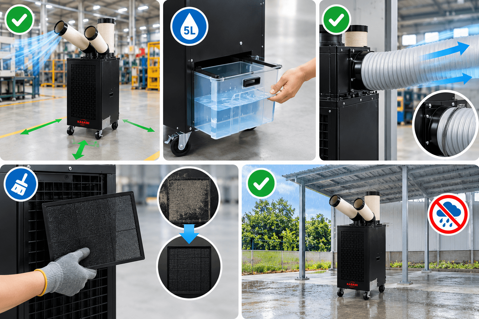Lưu ý khi sử dụng KASAMI KPAC35