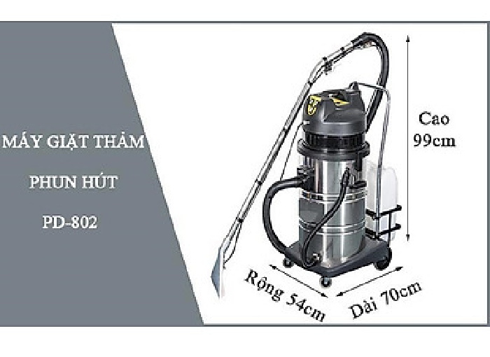 Máy giặt thảm PD-802