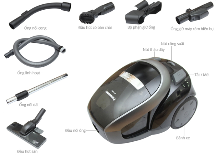Máy hút bụi đến từ nhà Panasonic