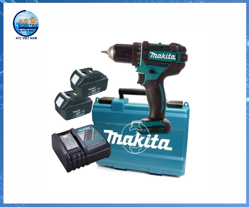 Máy Khoan Pin MAKITA DDF482RFE TỐC ĐỘ CAO (13MM-18V)