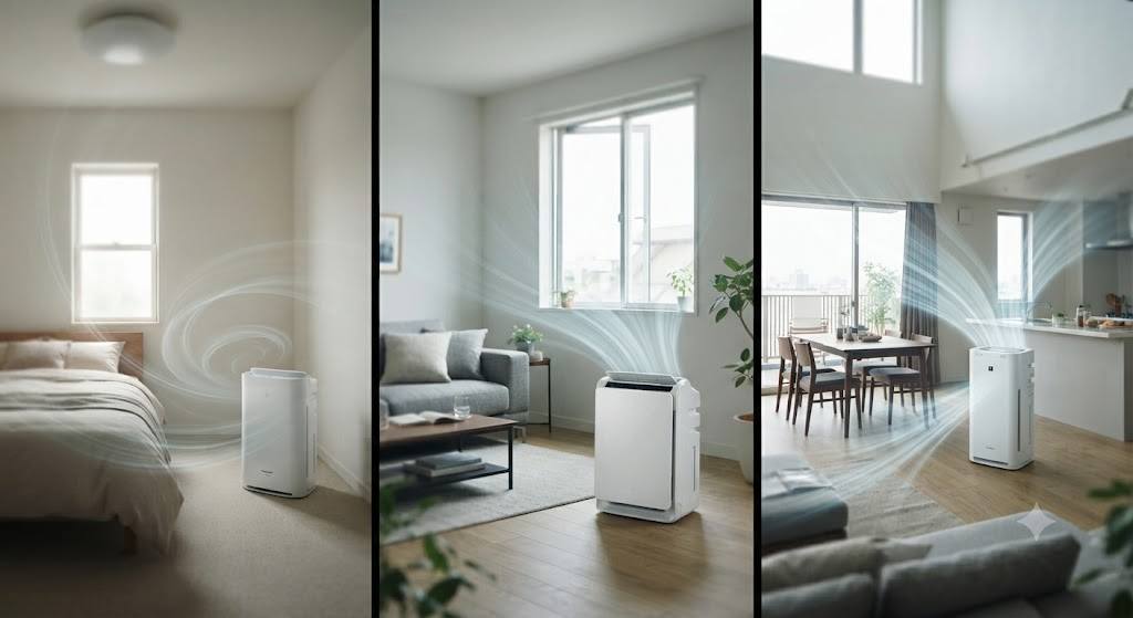 Máy lọc không khí cho phòng 30m², 35m² và 40m² nên chọn thế nào