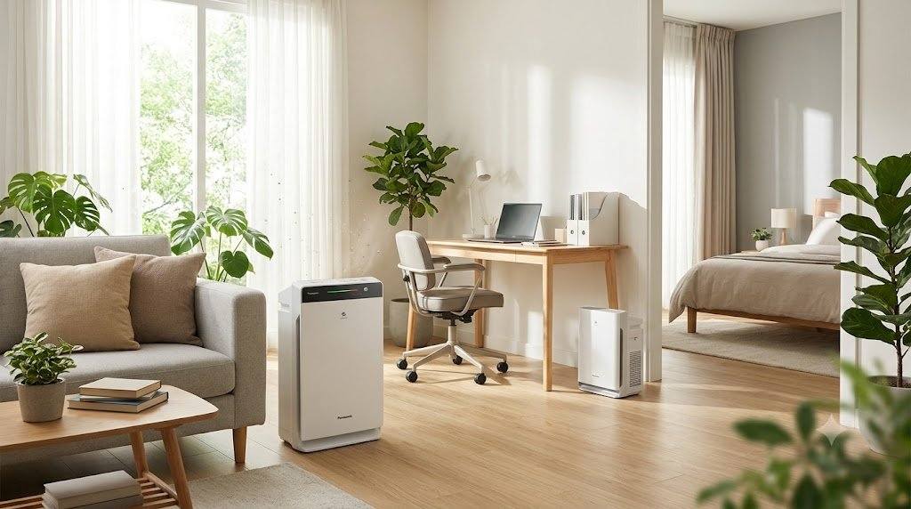 Máy lọc không khí Panasonic phù hợp với những không gian nào?