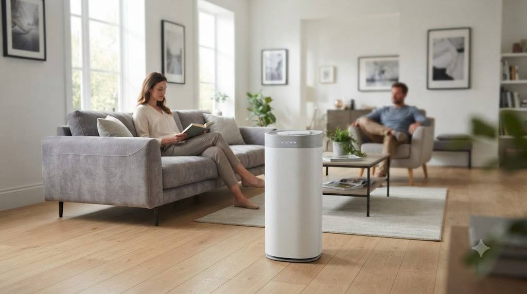Máy lọc không khí phòng khách là gì