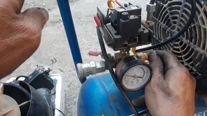 Máy nén khí bị tụt áp là gì ?