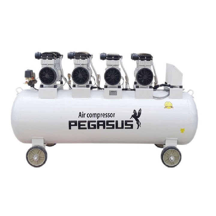 Máy Nén Khí Không Dầu Giảm Âm Pegasus 6HP TM-OF1100X4-330L