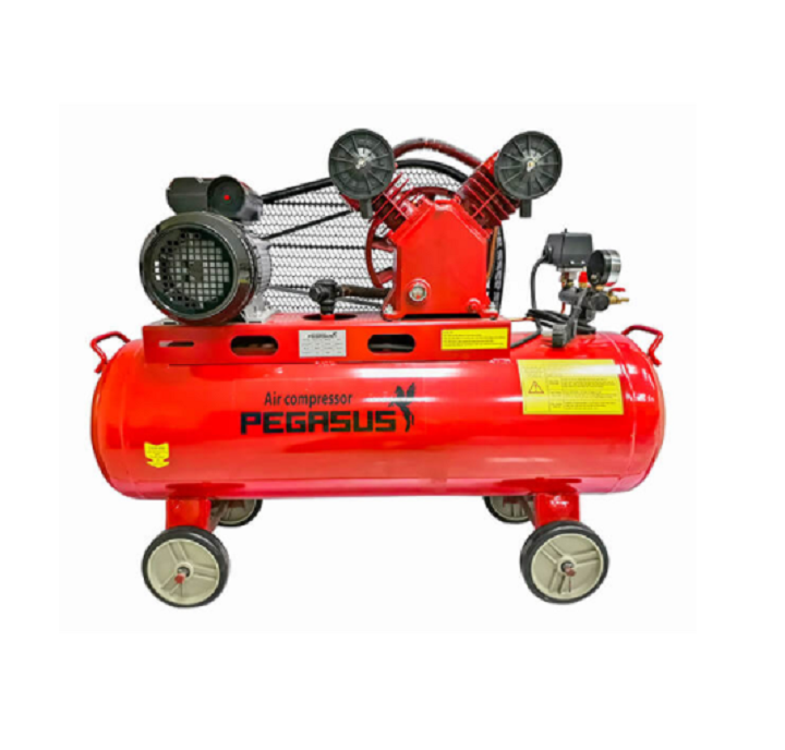 Máy Nén Khí Dây Đai Pegasus 1.5HP 70L TM-V-0.12/8-70L
